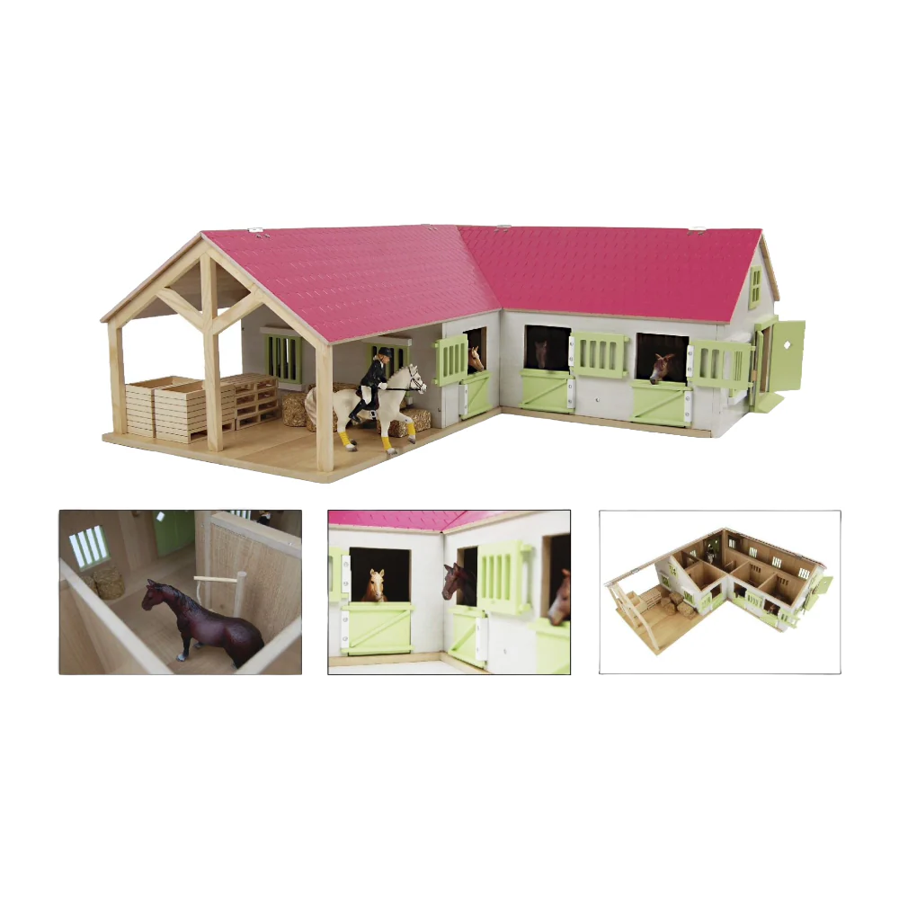 1:24 Horse Stable, Storage Boxes & Wash Box