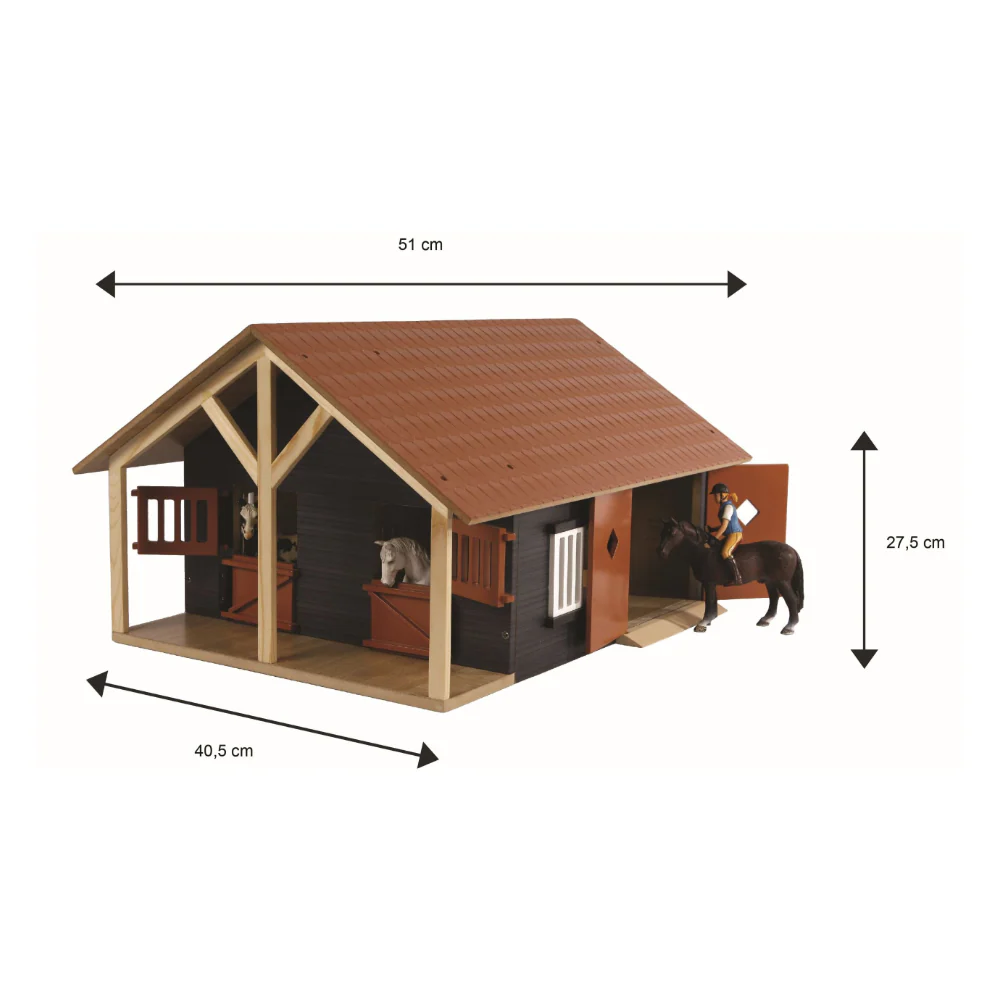1:24 Horse Stable with Boxes & Workshop - Image 4