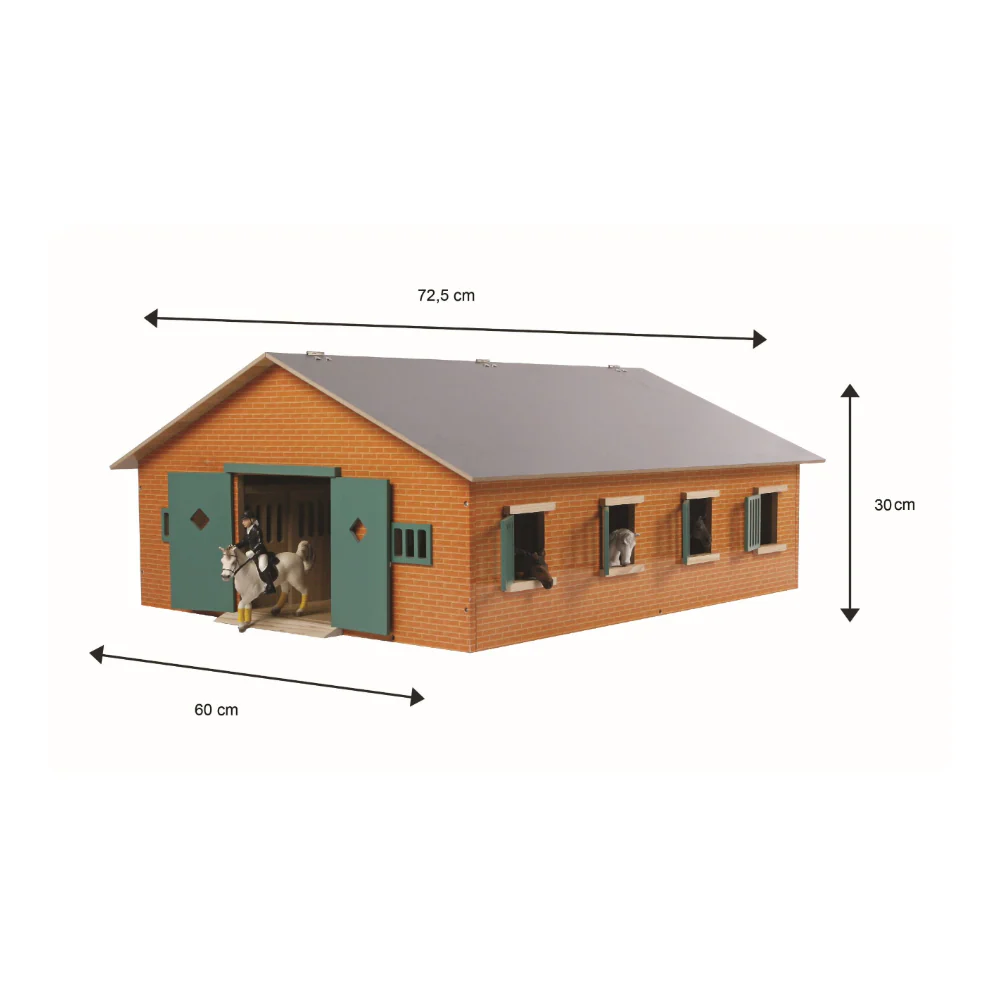 1:24 Large Horse Stable - Image 4