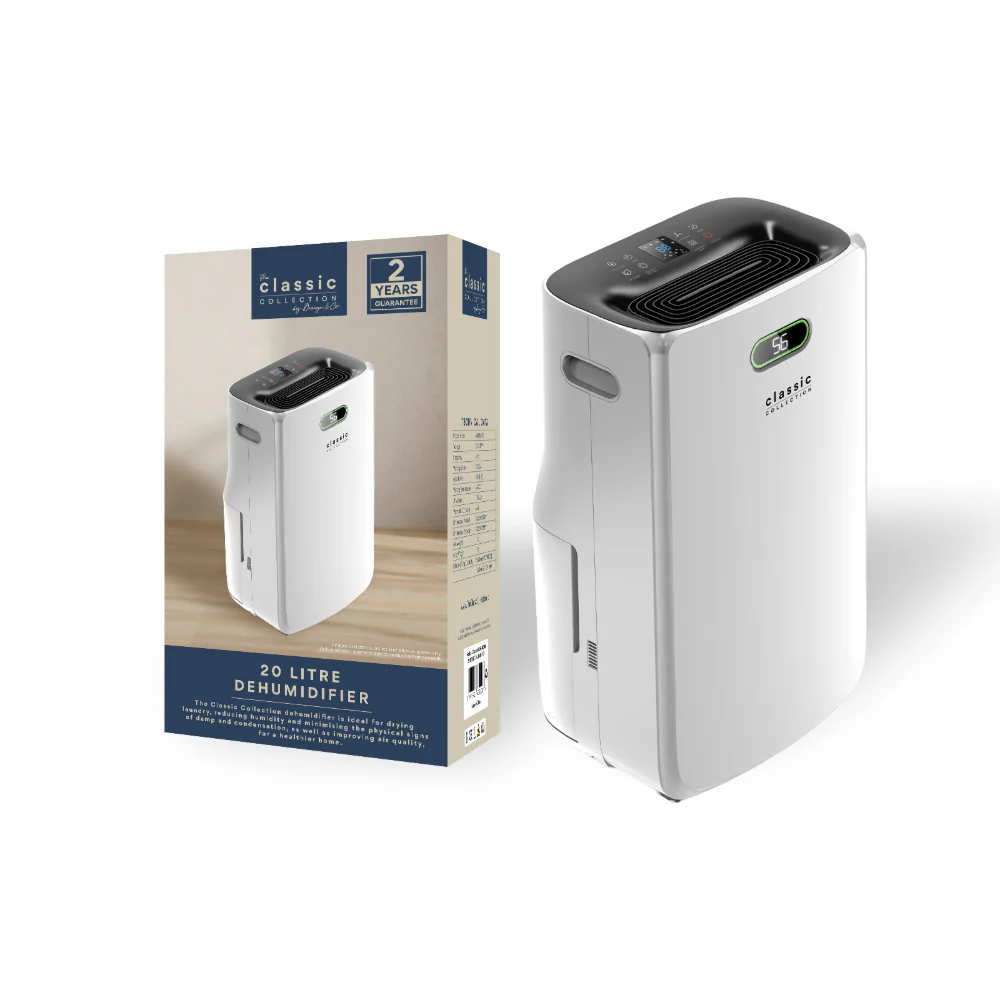 20 Litre Dehumidifier with Digital Humidity Display - Image 2