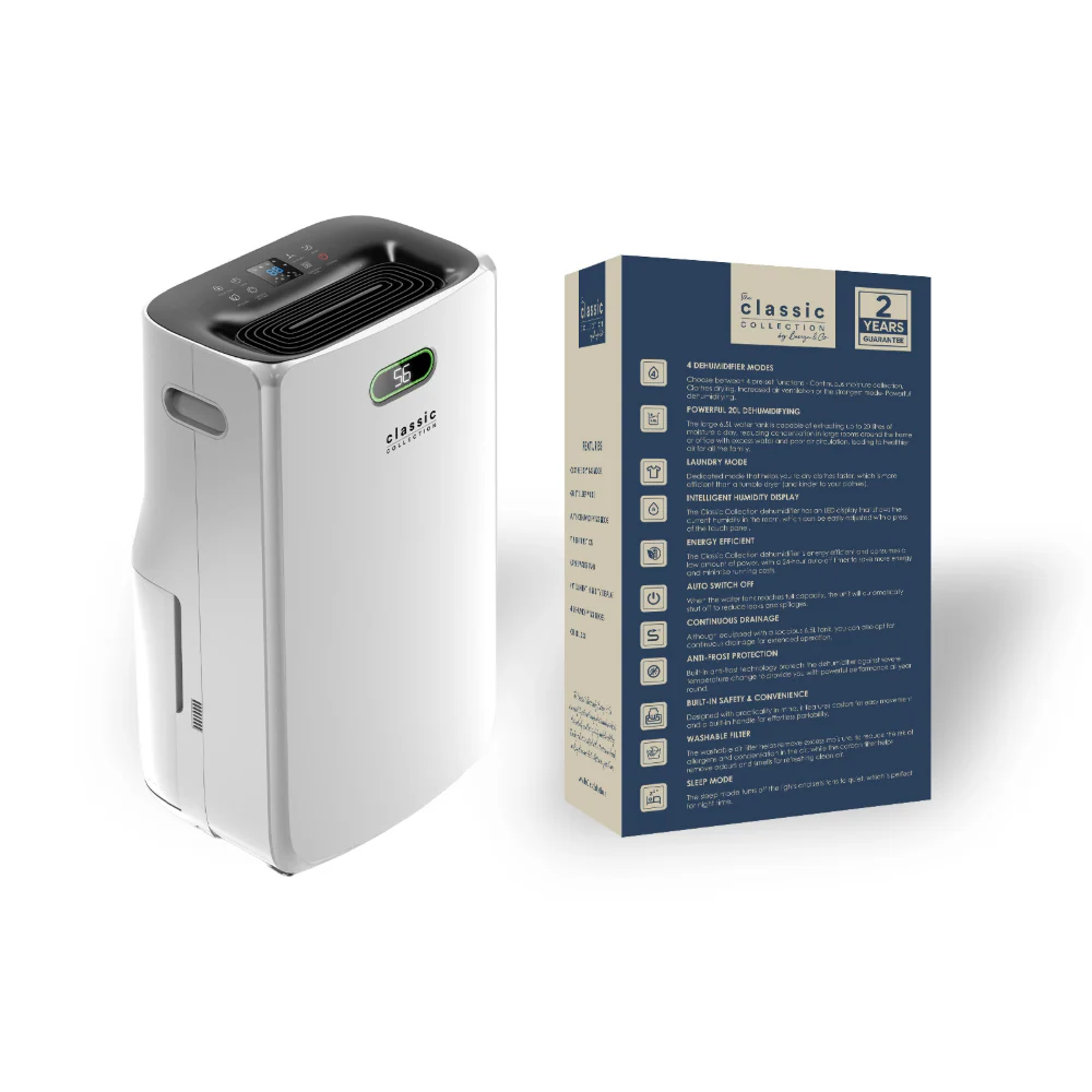 20 Litre Dehumidifier with Digital Humidity Display - Image 3