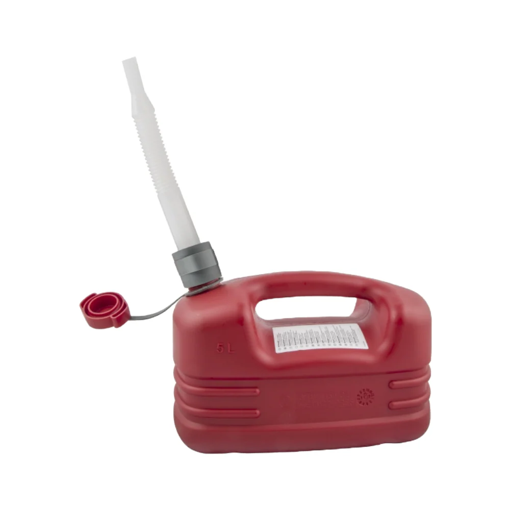 5 Litre Plastic Petrol Can Including Nozzle - Image 3