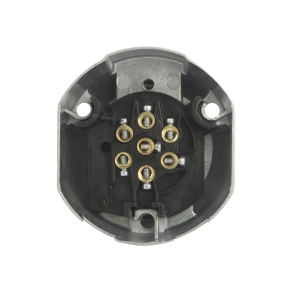 7 Pin Aluminum 12 Volt Socket - Image 2