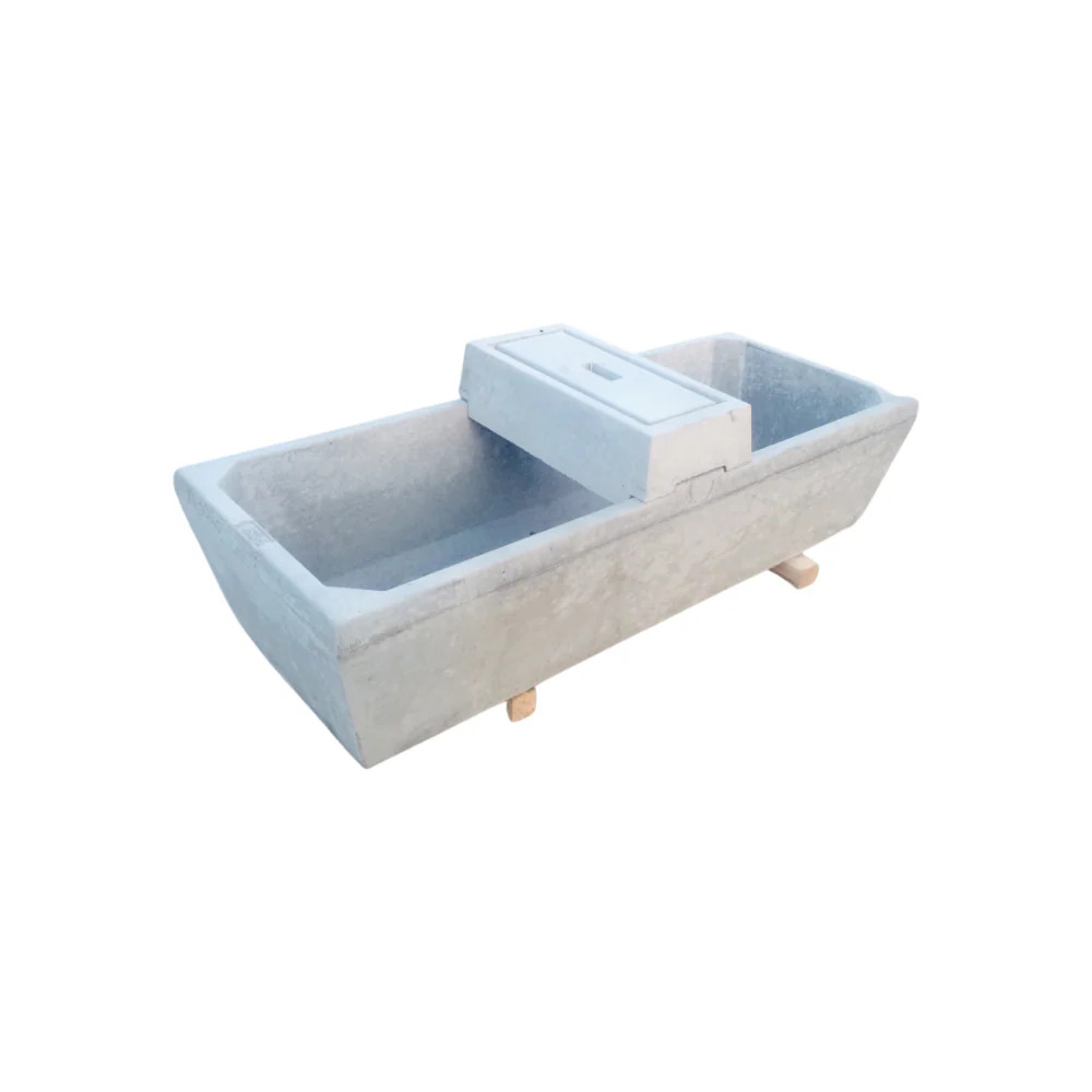 75 Gallon Top Fill Concrete Water Trough