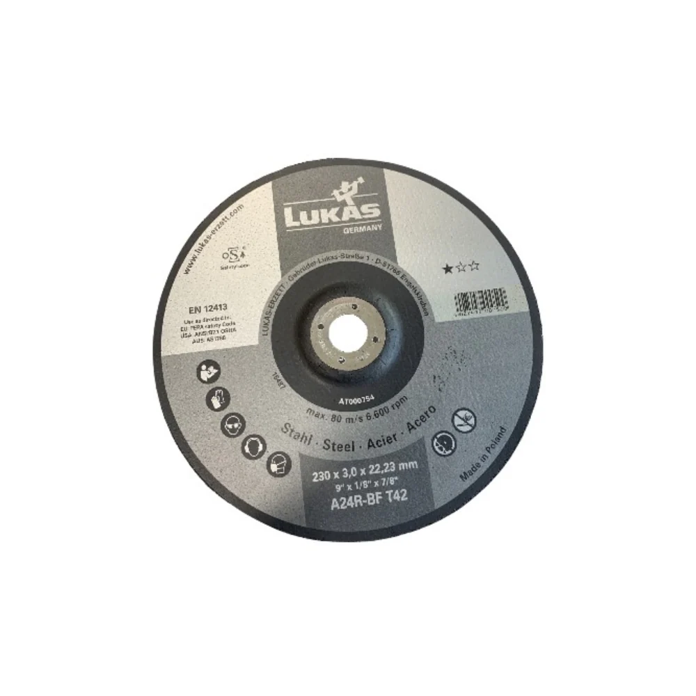9" Depressed Centre Steel Cutting Disc