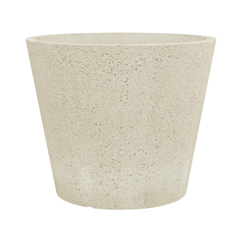 Apta Beton Cone Sand 30cm Plant Pot