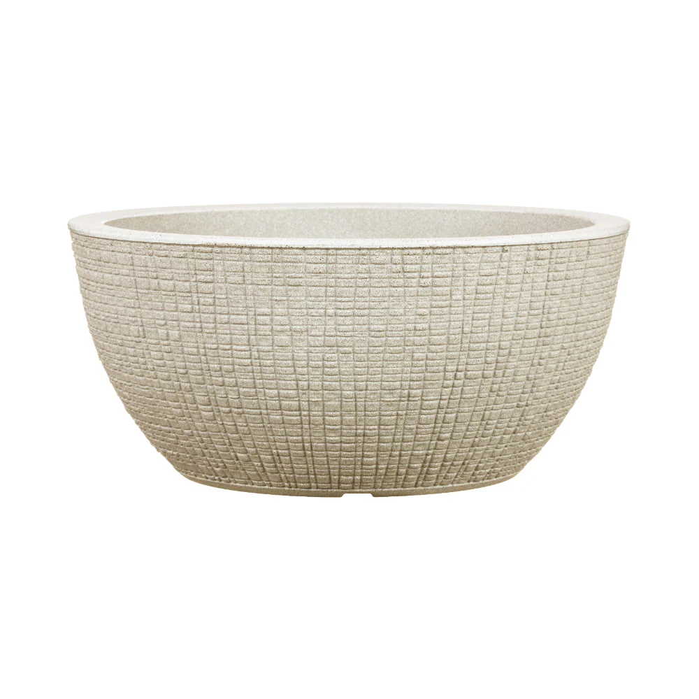 Apta Weben Bowl Sand 40cm Plant Pot
