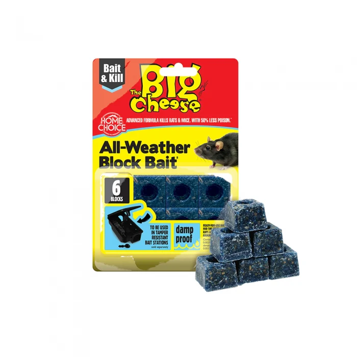 Big Cheese All-Weather Block Bait 6 x 10g