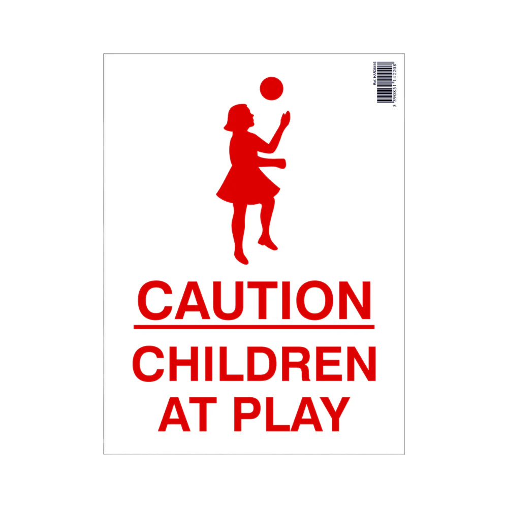 Caution Children At Play Sign 300 x 400mm