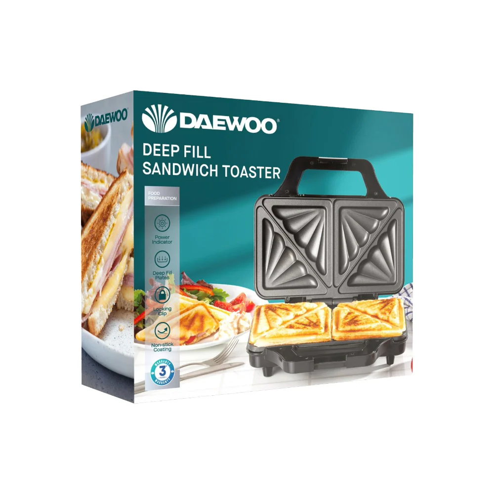 Daewoo Deep Fill Sandwich Maker