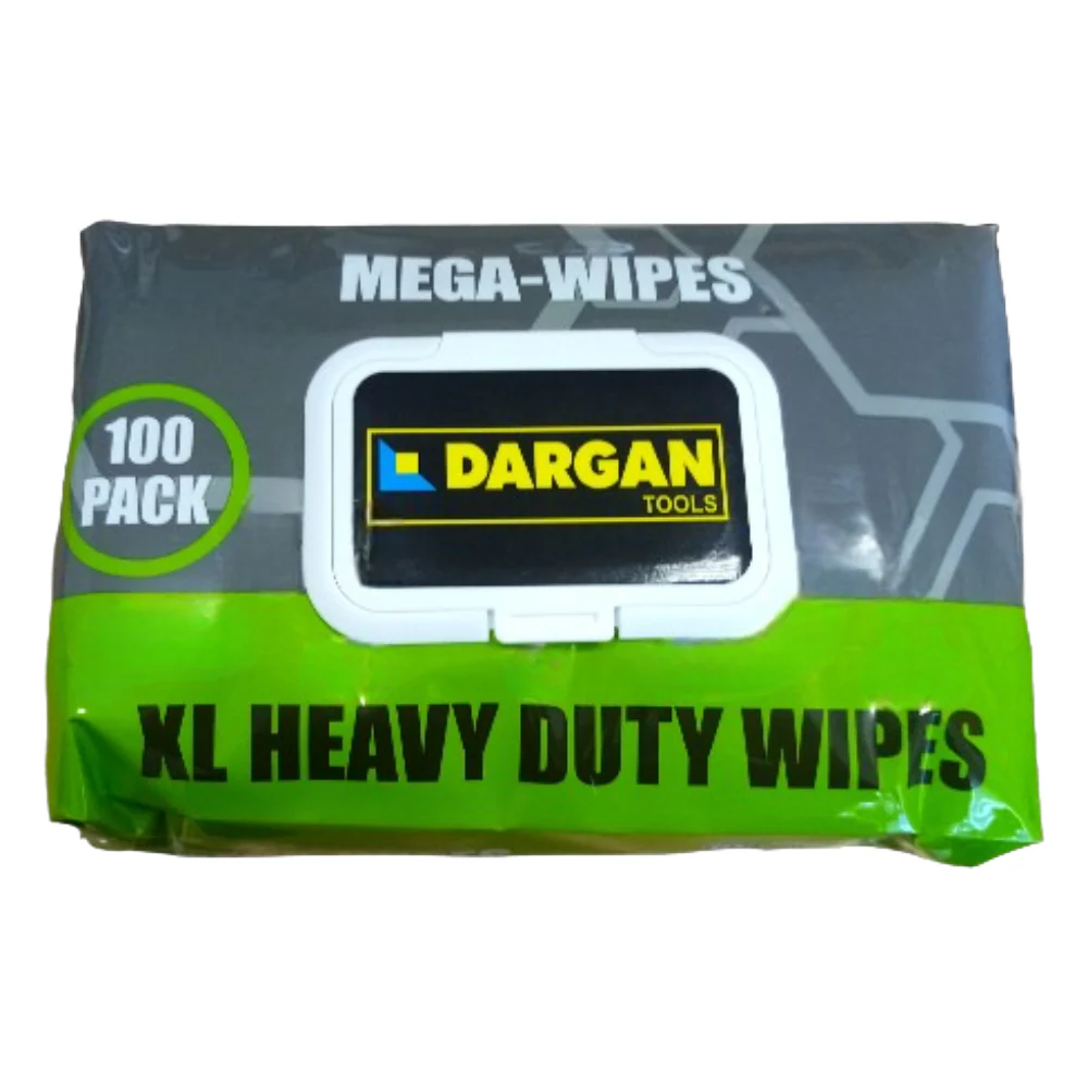 Dargan XL Heavy Duty Mega Wipes 100PK