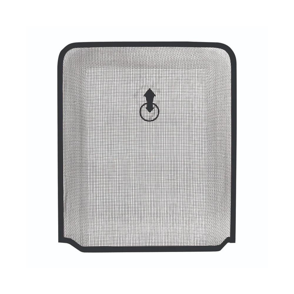 De Vielle Classic Black Rectangular Spark Guard