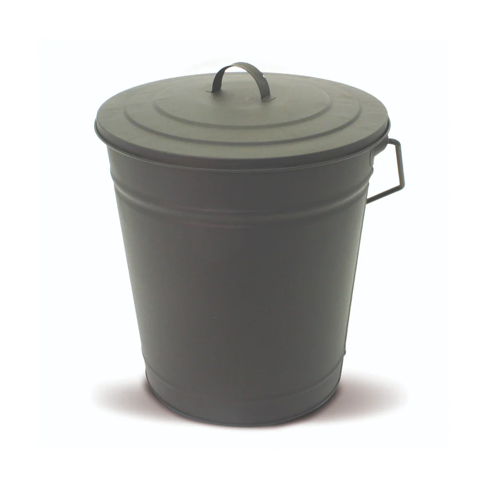 De Vielle Metal Coal Tub and Lid