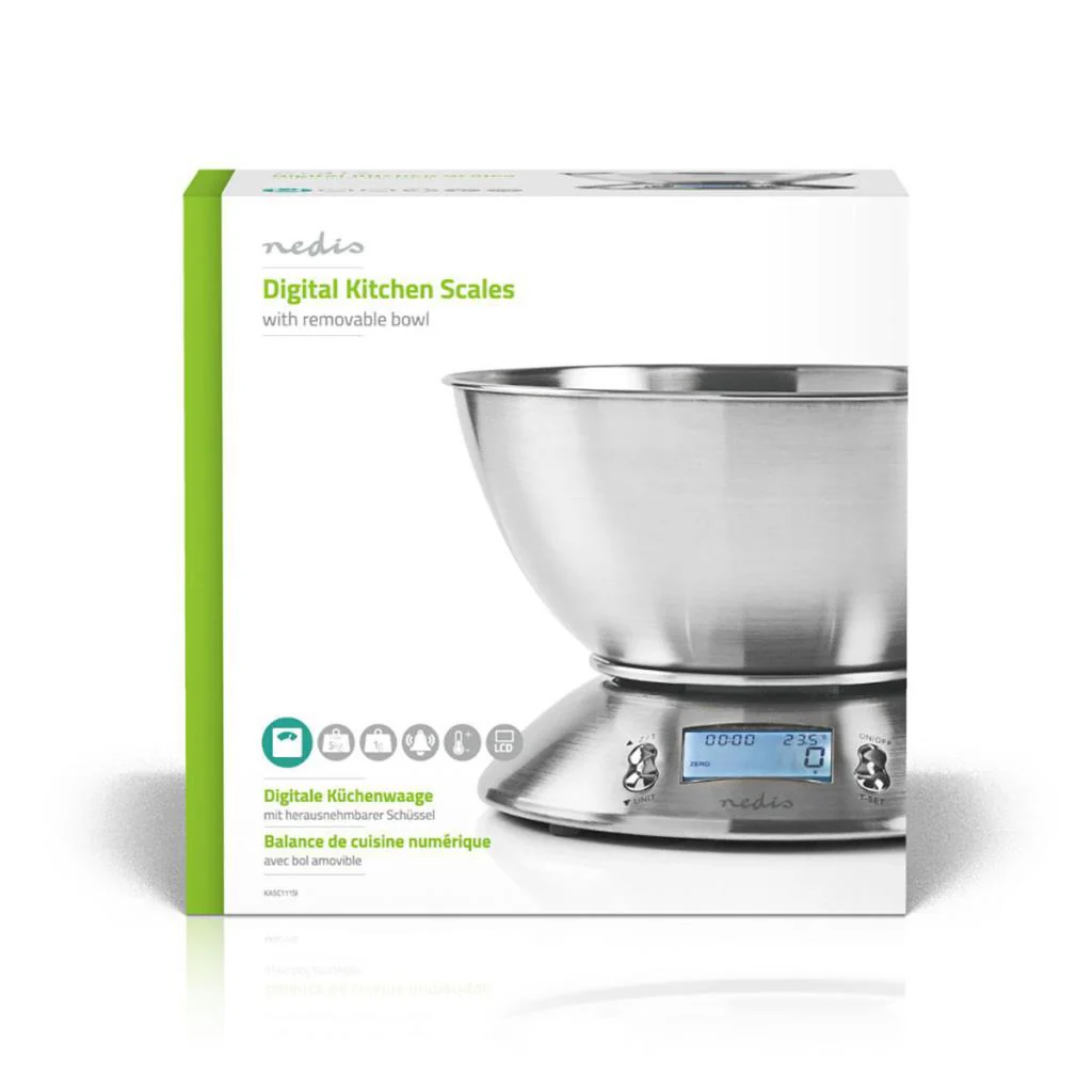 Digital Kitchen Scales and Bowl 5KG - Image 3