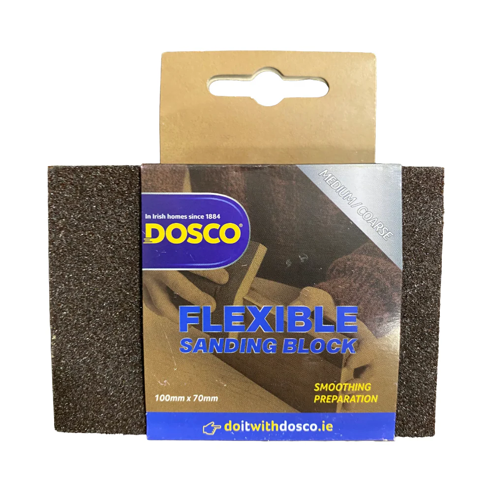 Dosco Medium / Coarse Grit Sanding Block