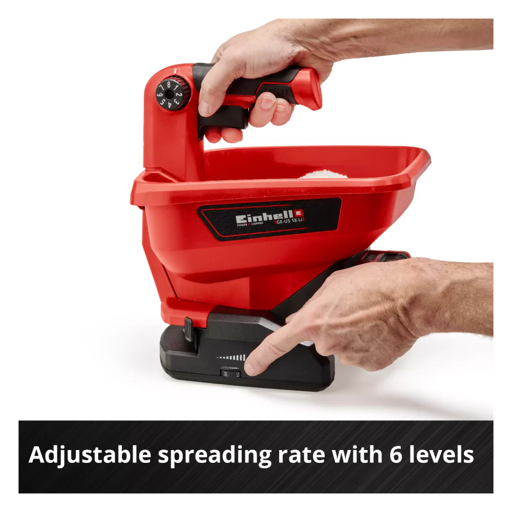 Einhell Universal Spreader 3.3L Kit Includes 18V 2.5Ah & Charger - Image 3