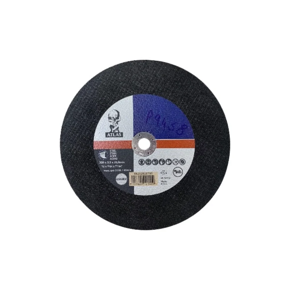 12" x 20mm Bore Flat Centre Steel Cutting Disc