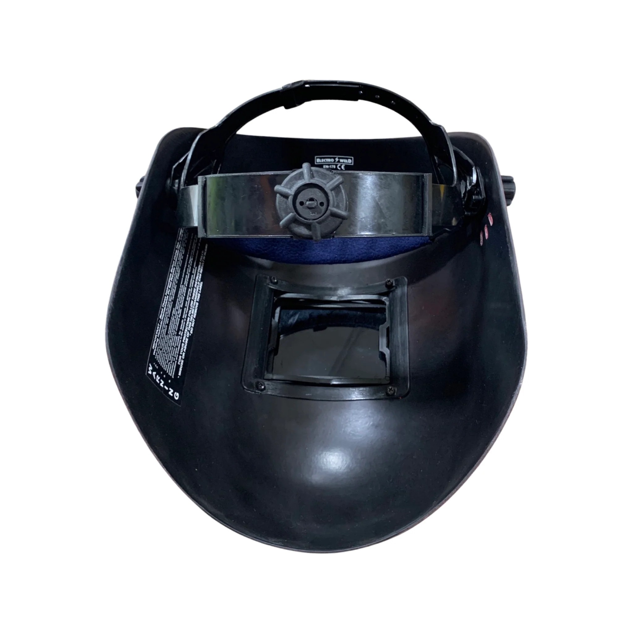 Fiber Glass Red Welding Helmet - Image 2