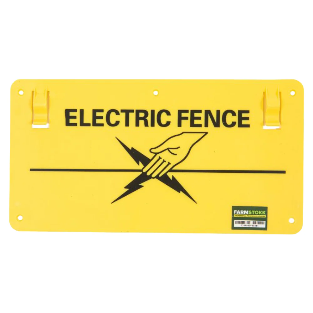 Farmstokk Warning Electric Fence Sign