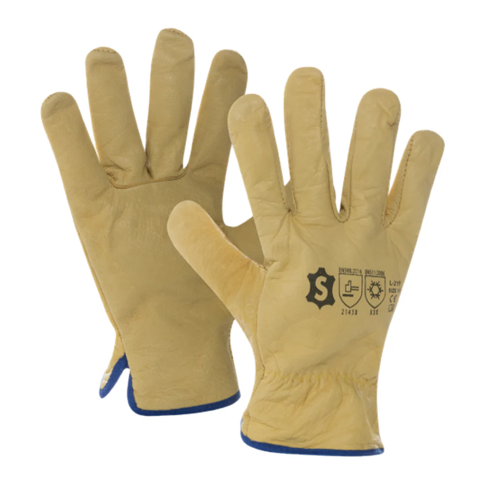 Grain Leather Gloves