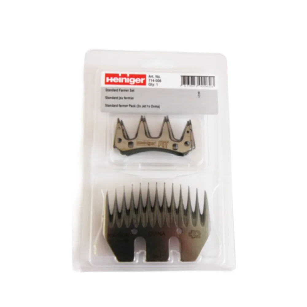 Heiniger Cutter & Comb Set Ovina Farmer Pack Standard Set