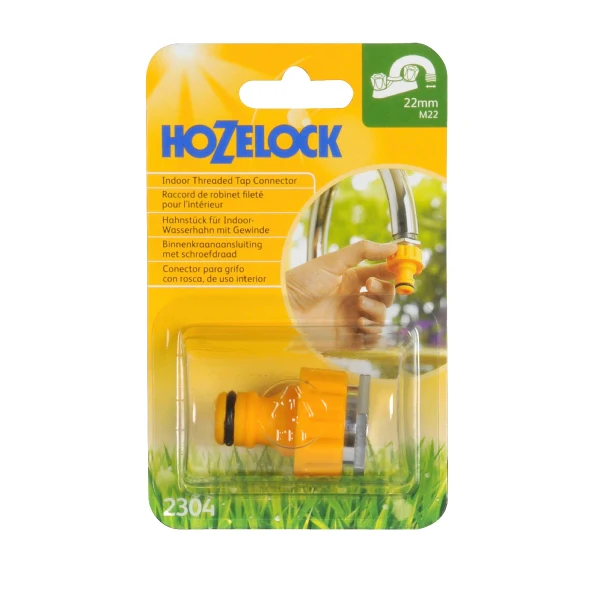 Hozelock Indoor Threaded Tap Connector 22mm - Image 2