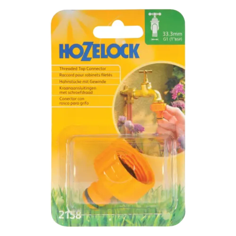 Hozelock Male Threaded Tap Connector 1" BSP Female Thread - Image 3