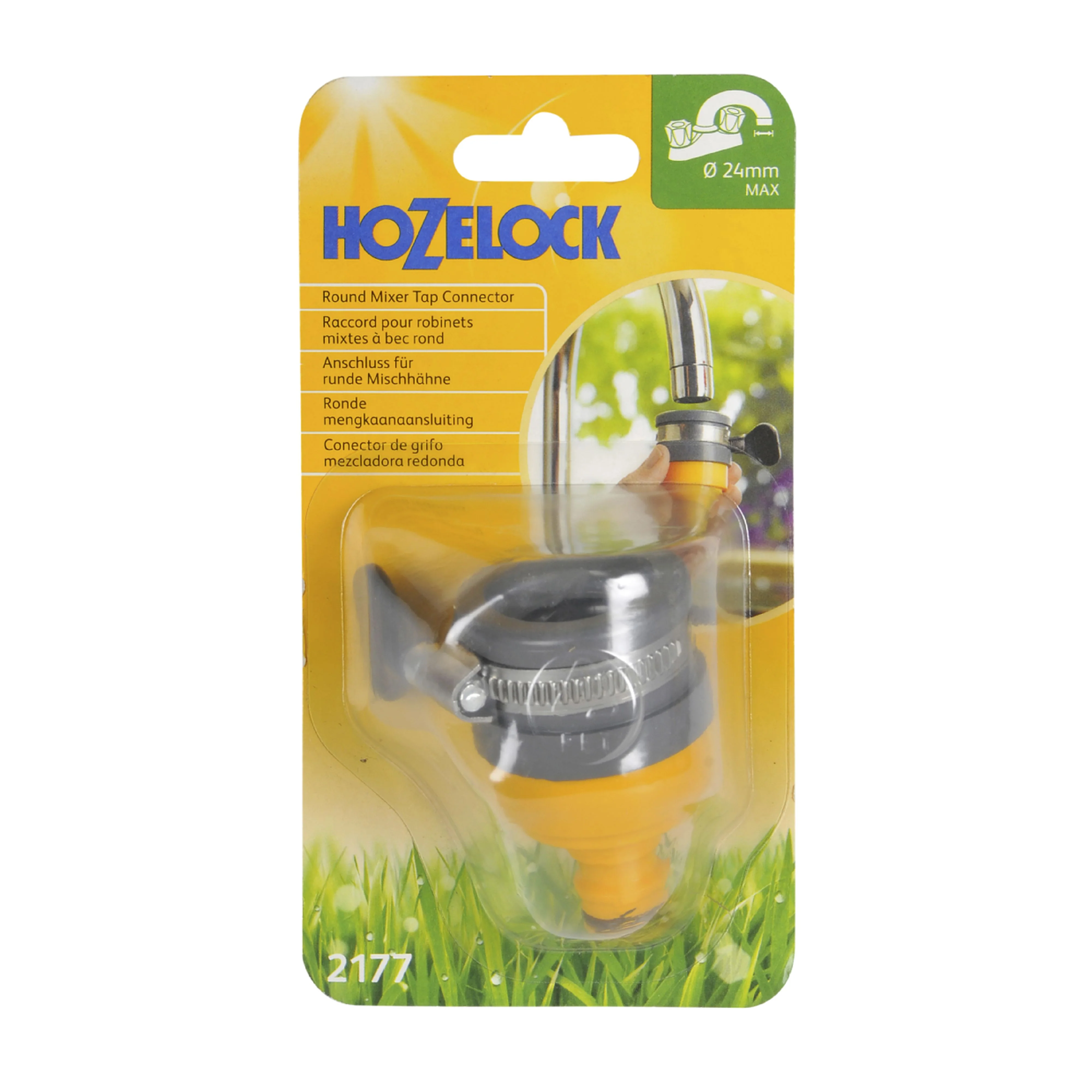 Hozelock Round Mixer Tap Connector - Image 2