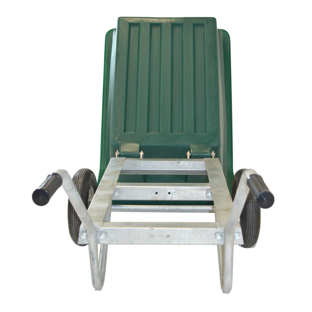 JFC 400L Tipping Wheelbarrow (Green) - Image 2