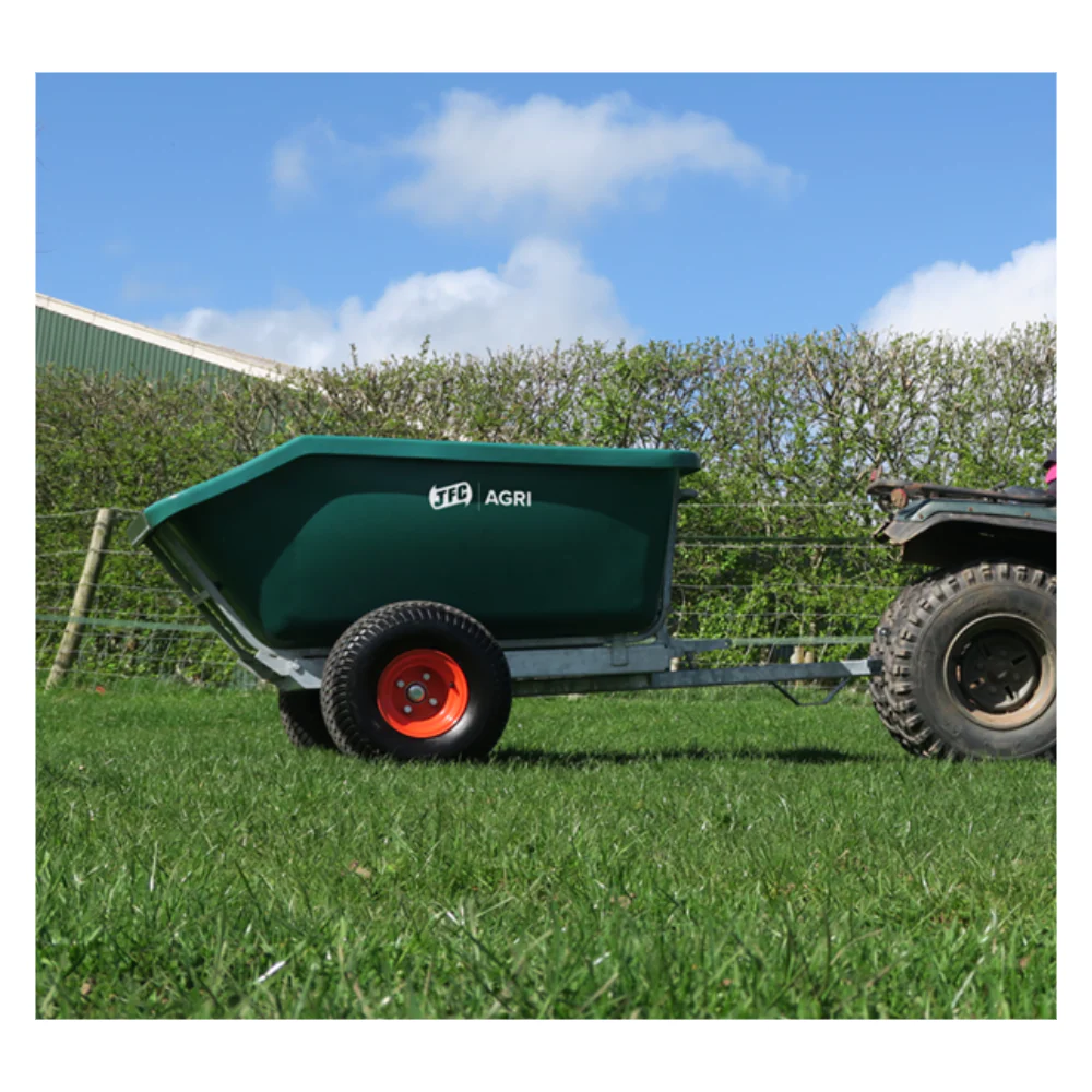 JFC 500L ATV Tipping Trailer (Green) - Image 3