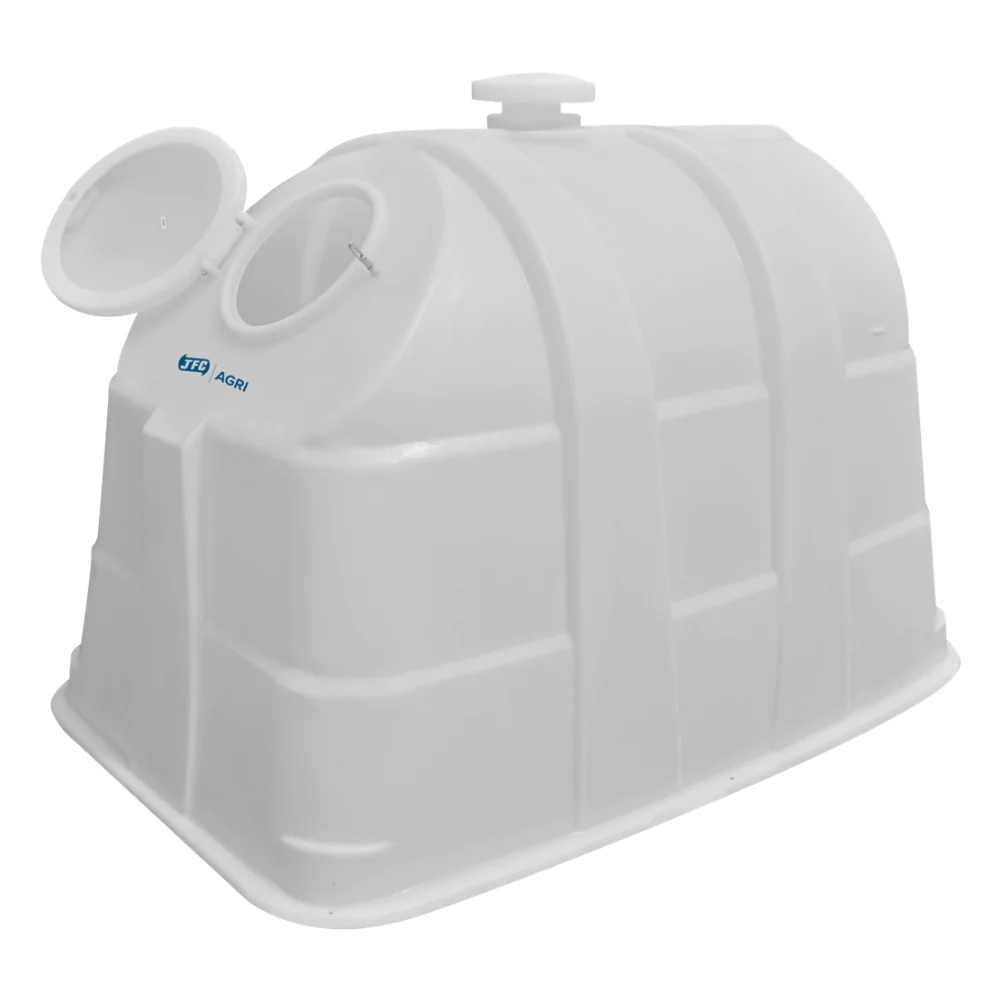 JFC Large Single Calf Hutch (White) c/w 1 Vent Cap