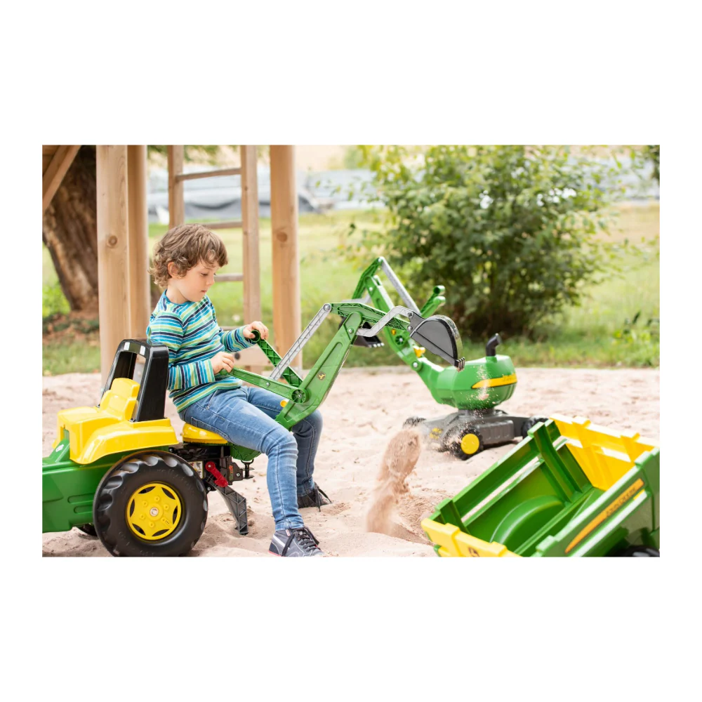 John Deere Junior Tractor, Loader & Backhoe - Image 2
