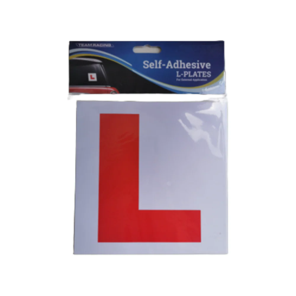 L Plates Exterior