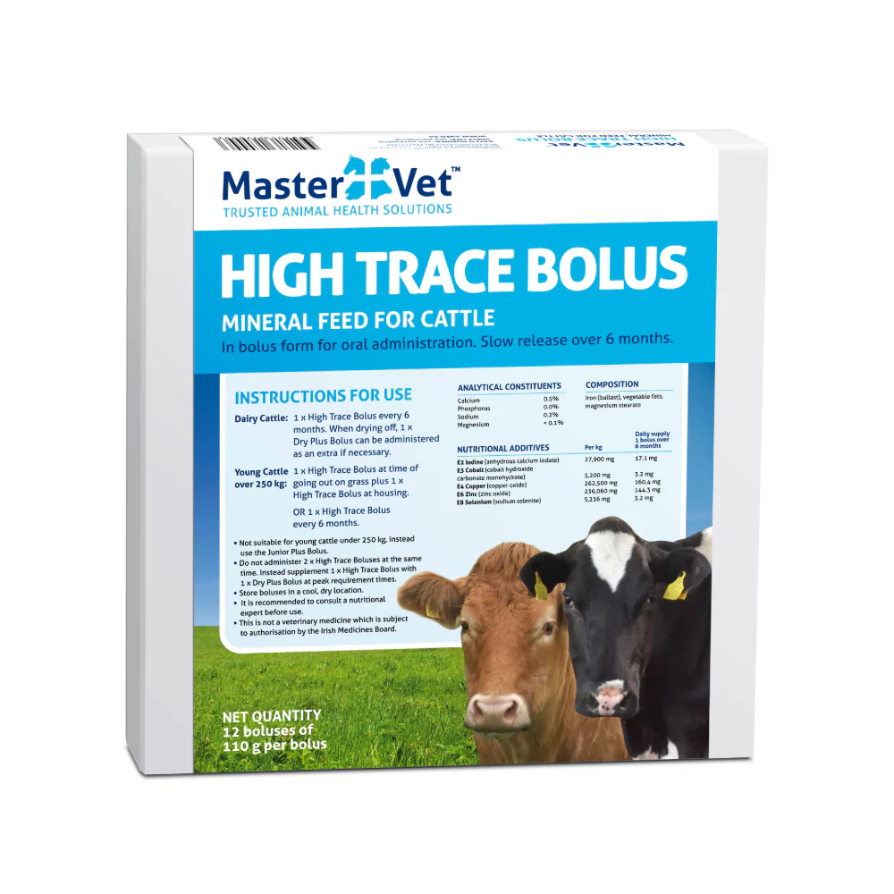 Mastervet High Trace Bolus 12pk
