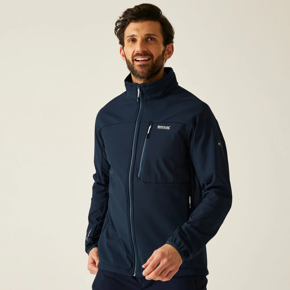 Men's Regatta Mountdale Softshell Jacket Navy