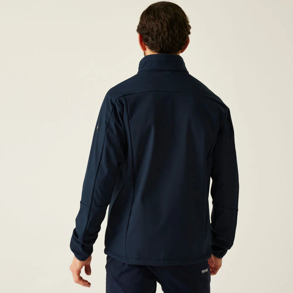 Men's Regatta Mountdale Softshell Jacket Navy - Image 3
