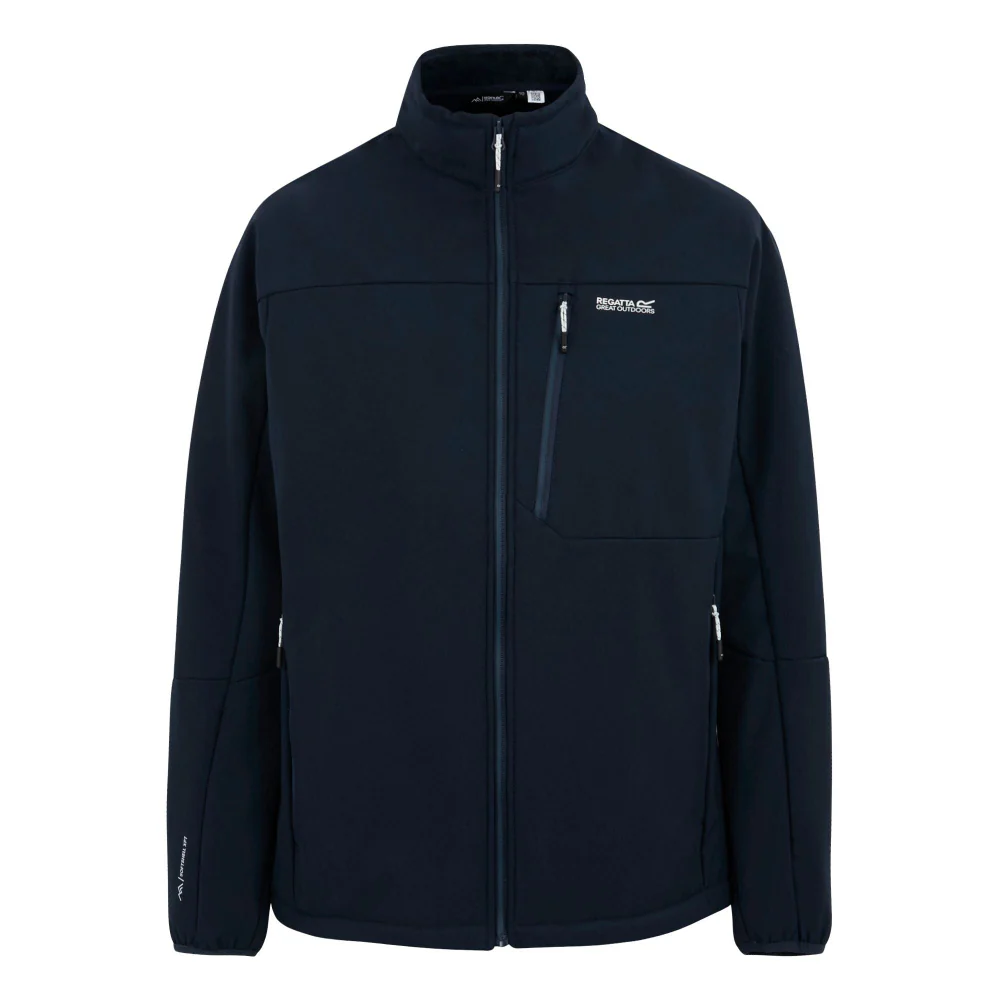 Men's Regatta Mountdale Softshell Jacket Navy - Image 5