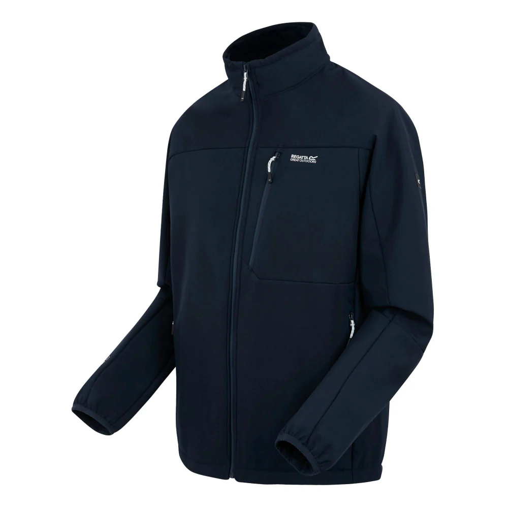 Men's Regatta Mountdale Softshell Jacket Navy - Image 6
