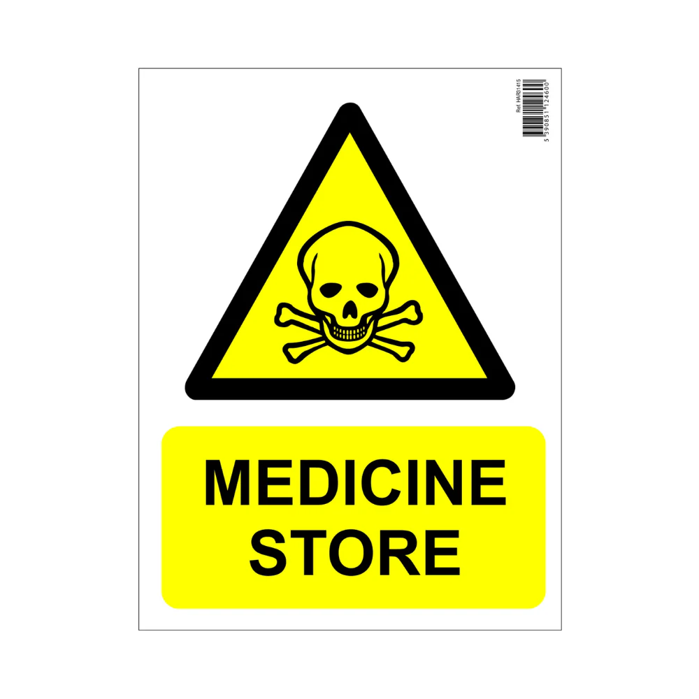 Medicine Store Sign 300 x 400mm