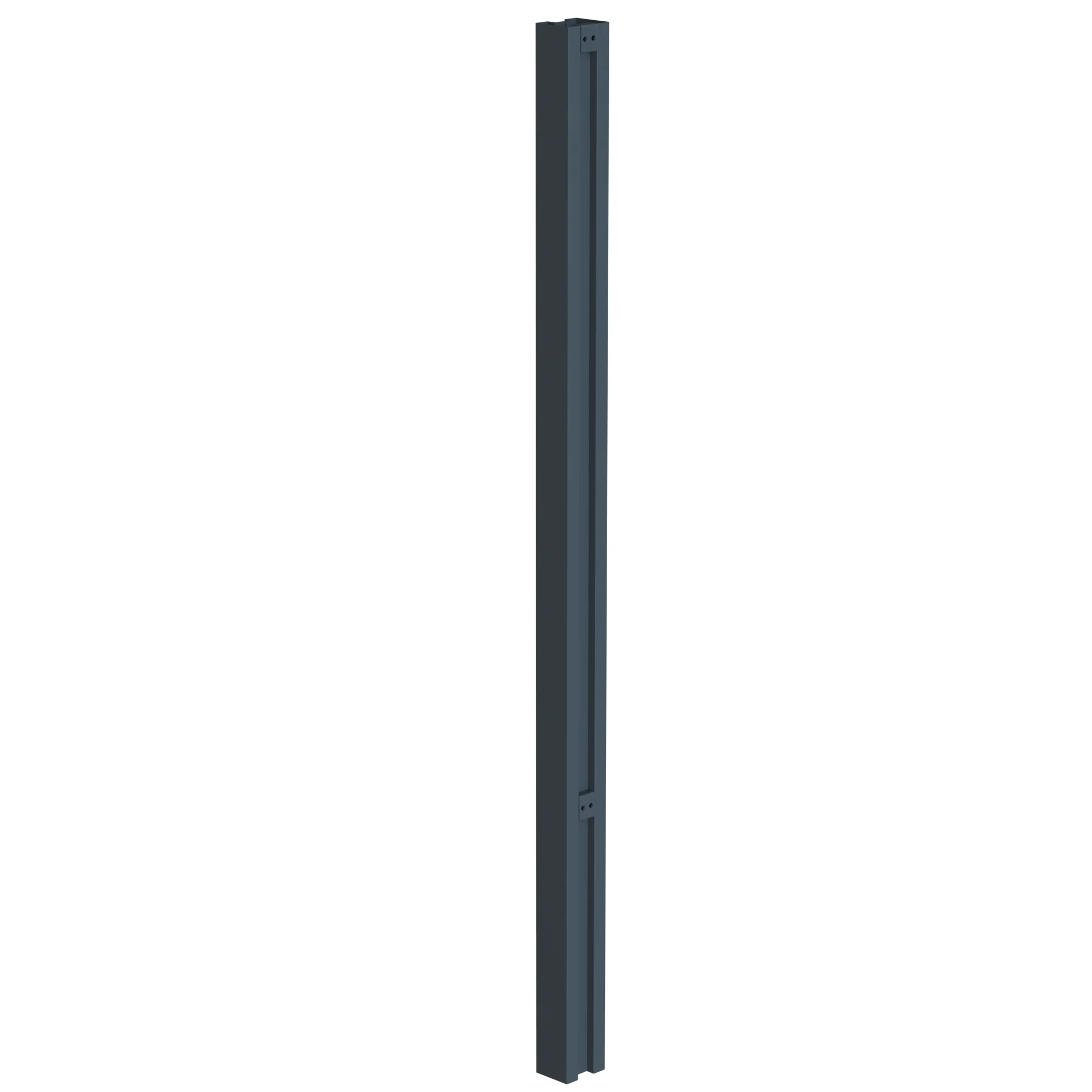 Satus Fence Gate Fence Post Anthracite Grey