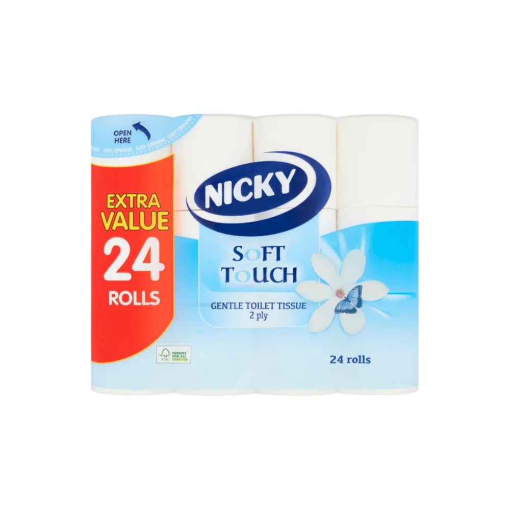 Nicky Soft Touch 24 roll pack
