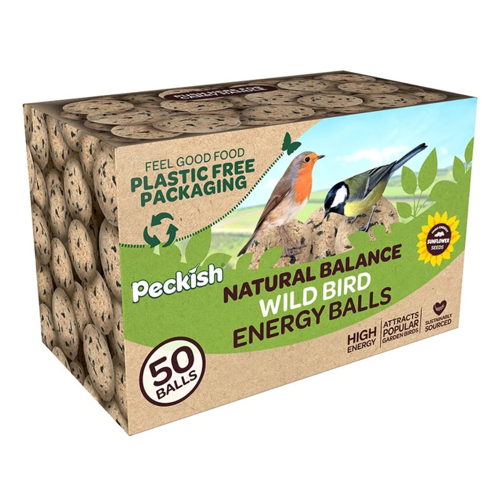 Peckish Natural Balance Energy Balls 50 Refill Box
