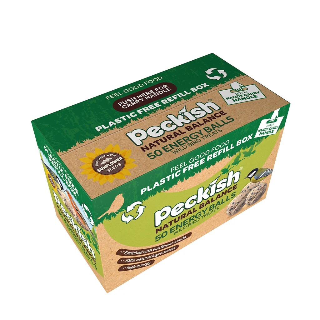 Peckish Natural Balance Energy Balls 50 Refill Box - Image 3