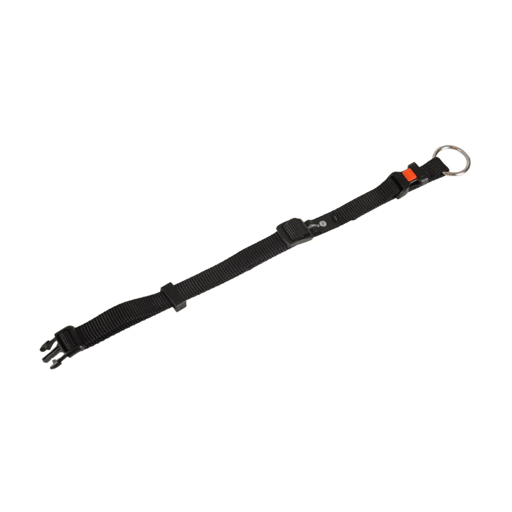 Pet Collar Ziggi Black 20-35cm