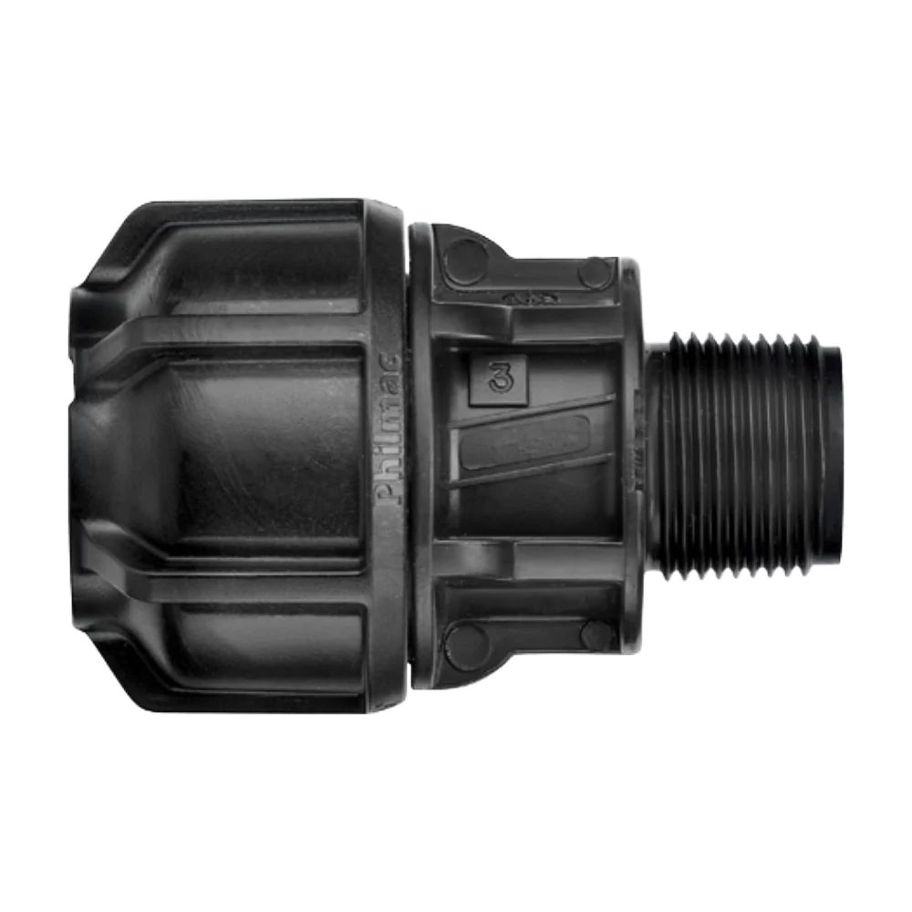 Philmac Normal Gauge 1″ Pol x MI End Connector