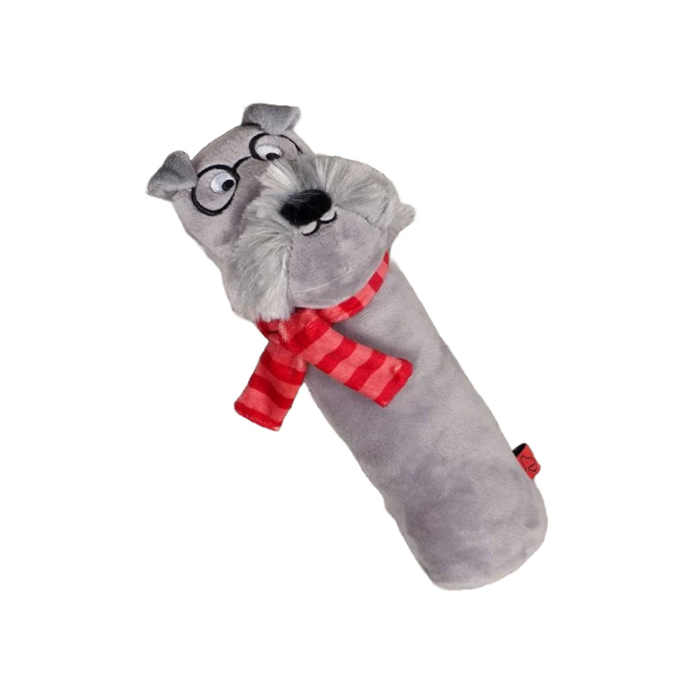 Poochie Sausage Squeaker Dog Toy - Image 2