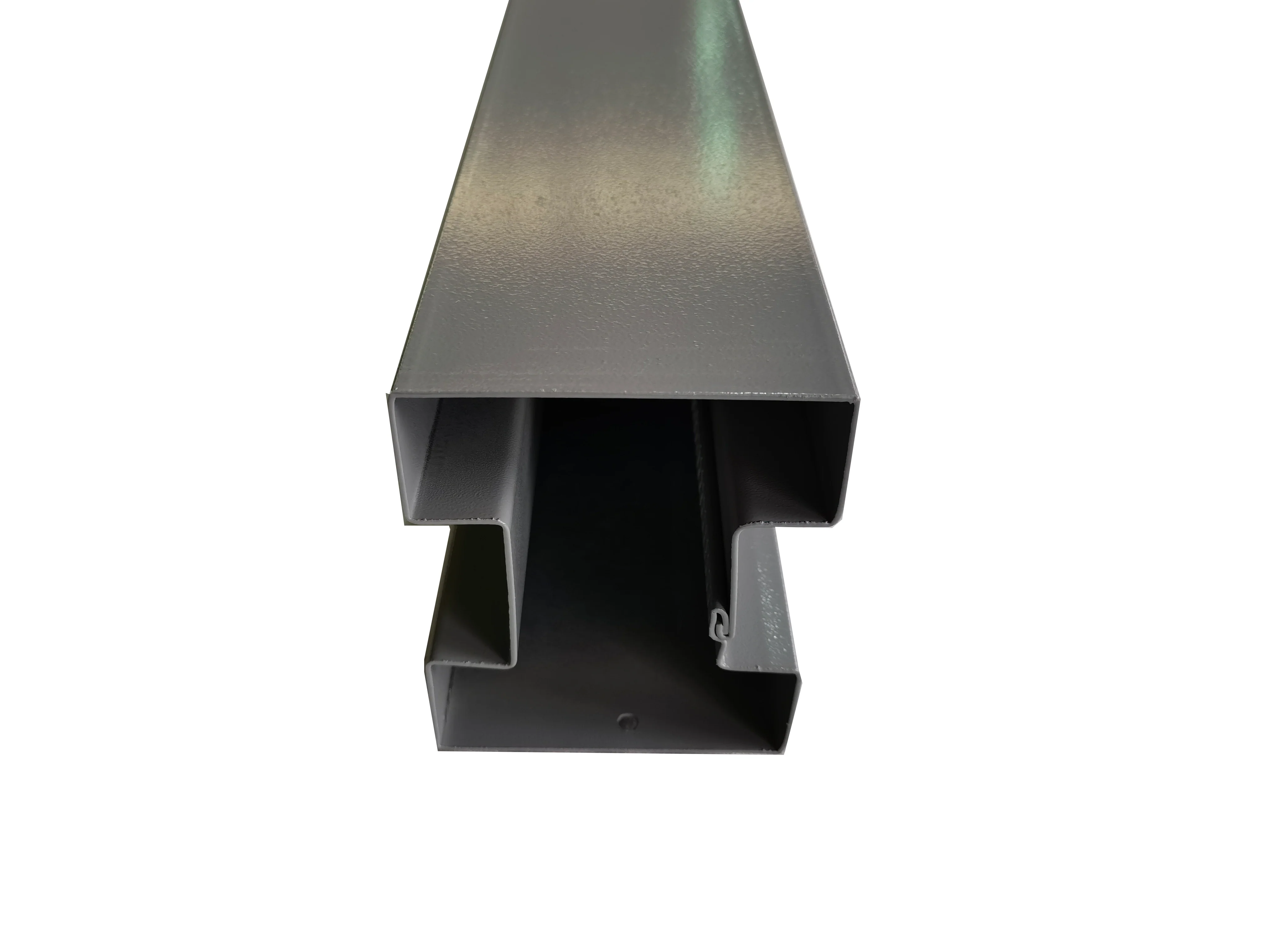 Satus One-Piece Fence Post 2450mm Merlin Grey - Image 2