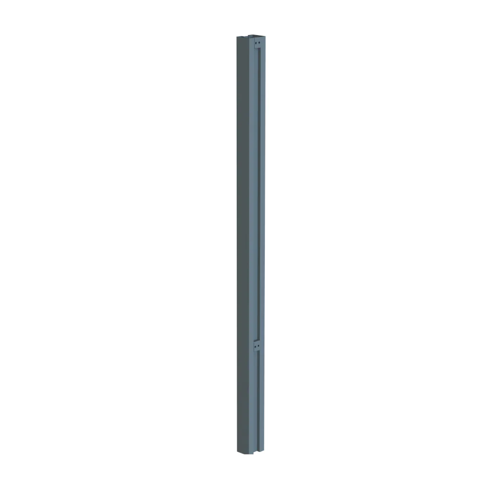 Satus Standard Garden Gate Post 2450mm Merlin Grey