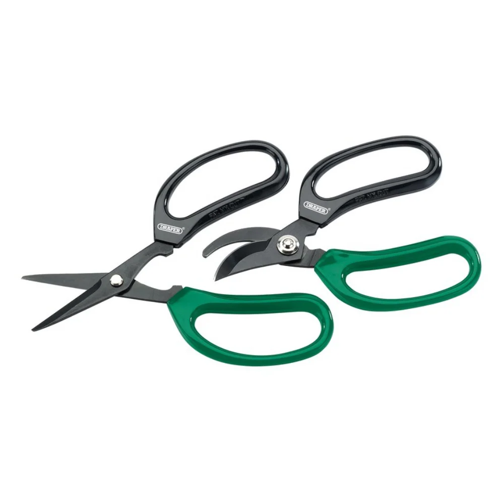 Soft Grip Garden Scissor Set (2 Piece)