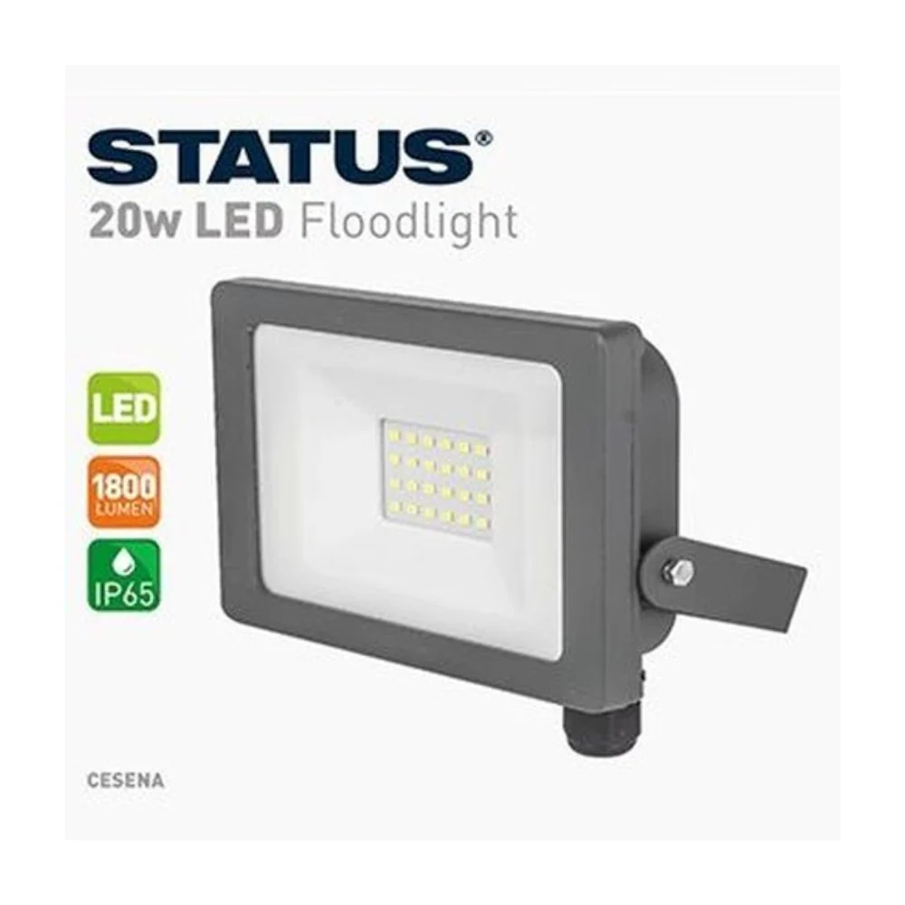 Status Cesena 20W LED Grey J3835 - Image 2